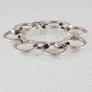 ARMLÄNK, silver, Sven-Erik Högberg, Göteborg. Vikt 37,3 gram.