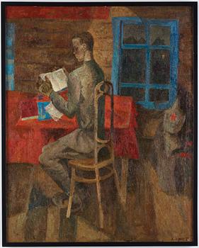 KIM EFREMOV, oil on canvas, signed and dated 1980 on verso.