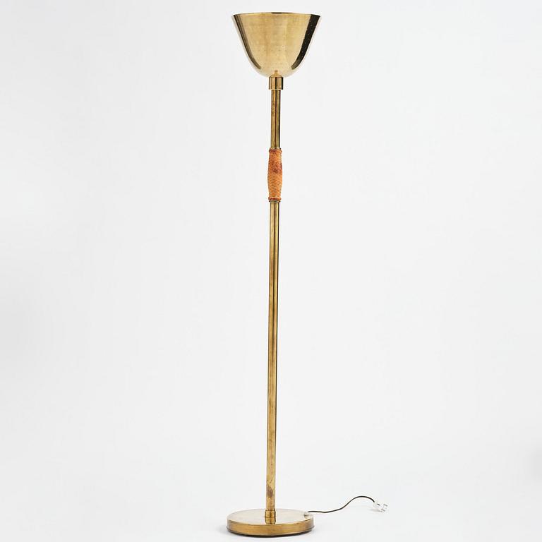 Carl-Axel Acking, a brass floor lamp, for the Stockholm Crafts Association, 1939.