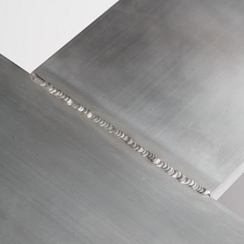 David Taylor, stol, unik, "Aluminium Chair", Studio Mellösaverken, Sverige, 2025.