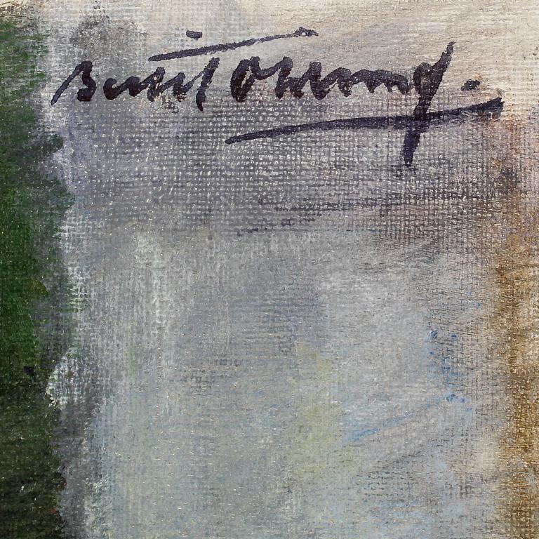 BERTIL ÖHLUND, olja på duk, signerad.