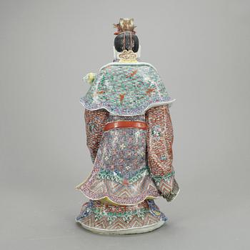FIGURIN, porslin, Kina 1800/1900-tal.