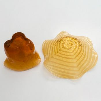 Maljoja, 4 kpl, Kauklahden Lasitehdes 1923 -1952.