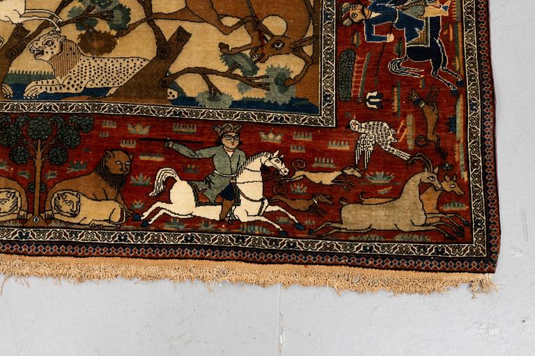 Matta, Antik Keshan, sk Motachem, ca 197 x 143 cm.