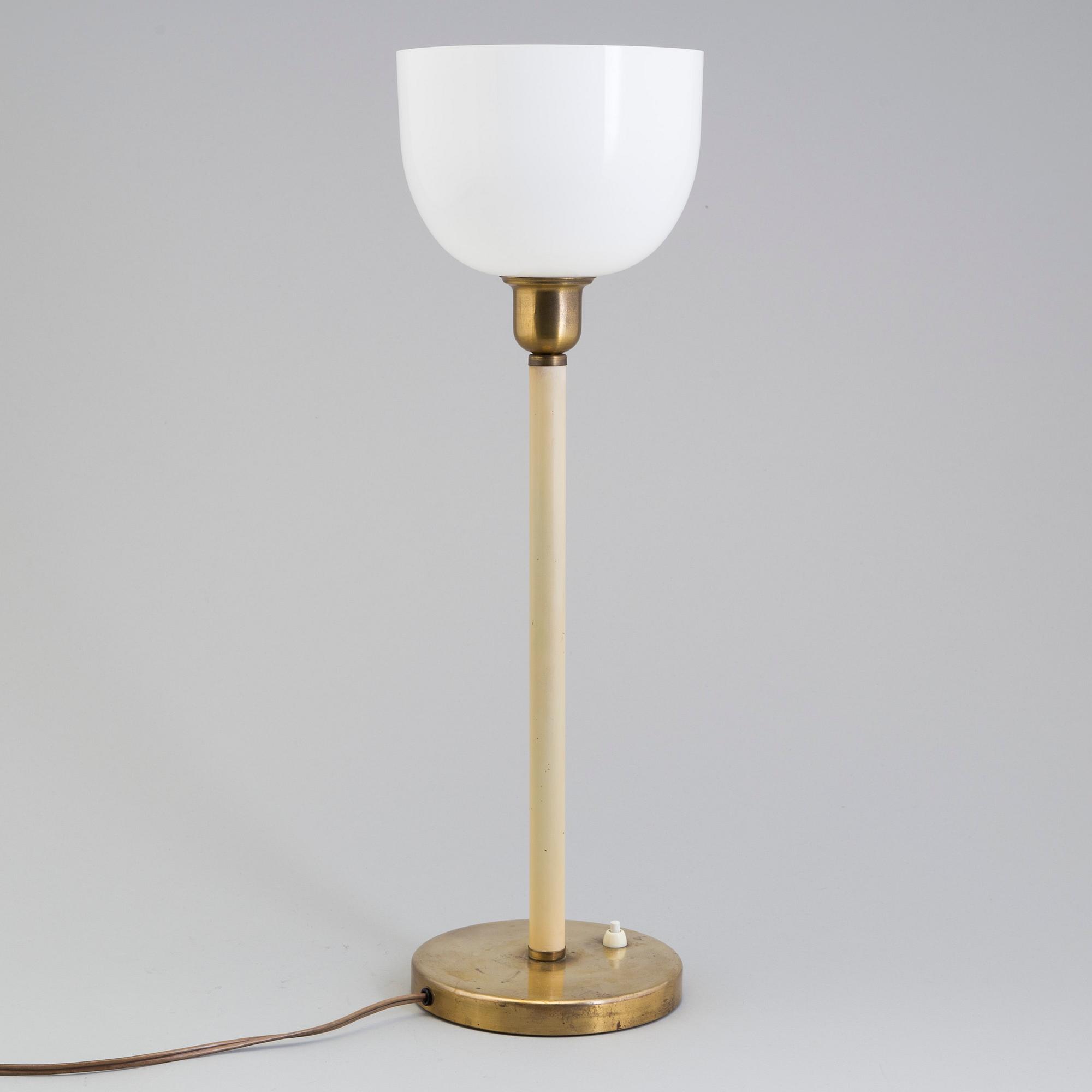 BORDSLAMPA, Asea Scandia, 1940-/50-tal.