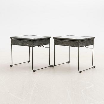 Sängbord, 1 par, 1900-/2000-tal.