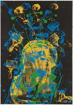 Arman, "Melody for Strings 3".