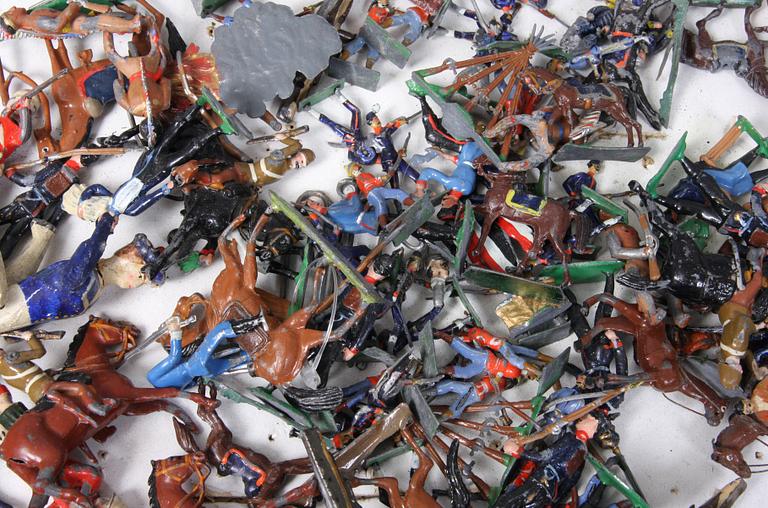 PARTI TENNSOLDATER, ca 150 st, 1900-tal.