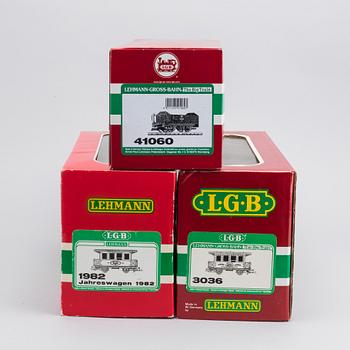 LEHMANN GROSS BAHN, 3 st vagnar.