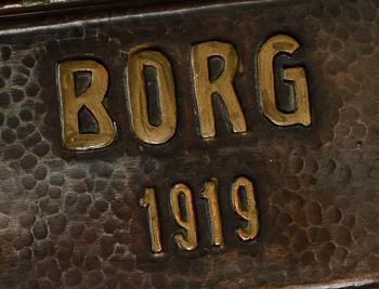 VALURNA, koppar, märkt Borg 1919.
