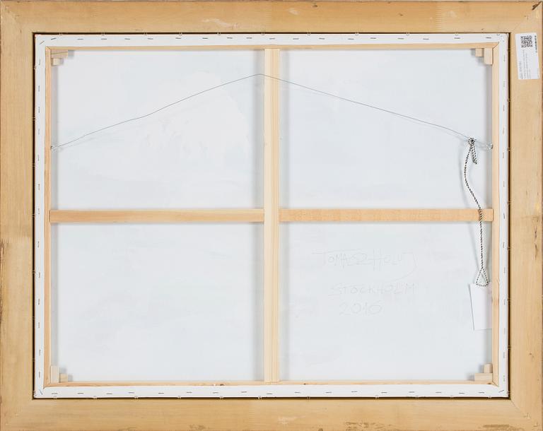 TOMASZ HOLUJ, oil on canvas, signed, dated on verso 2010.