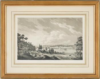 Johan Fredrik Martin · JOHAN FREDRIK MARTIN, efter, akvatint, 1800-tal.