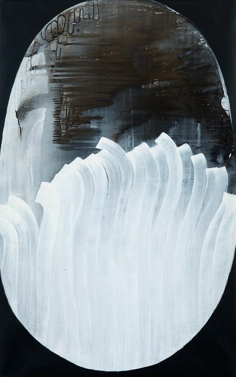 ANNE TOMPURI, akryyli ja guassi kankaalle, a tergo signeerattu ja päivätty 2010.