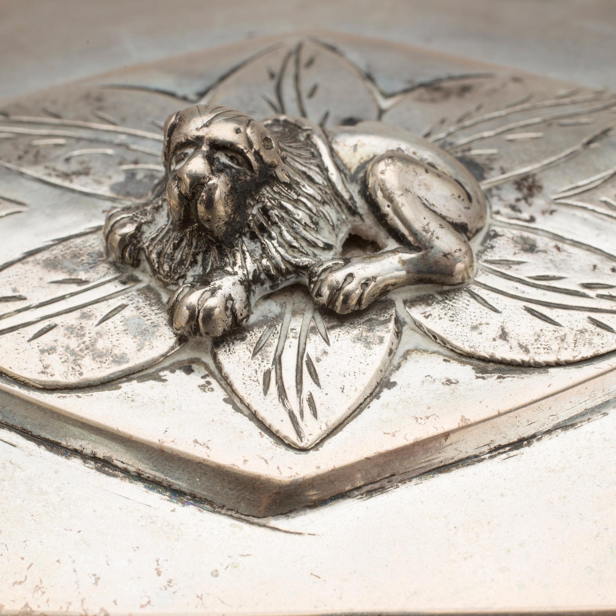 SKRIN, silver. Polen, 1800-talets mitt. Totalt 640 g.