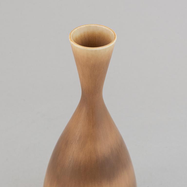 Berndt Friberg, a stoneware vase, Gustavsberg studio, Sweden 1962.