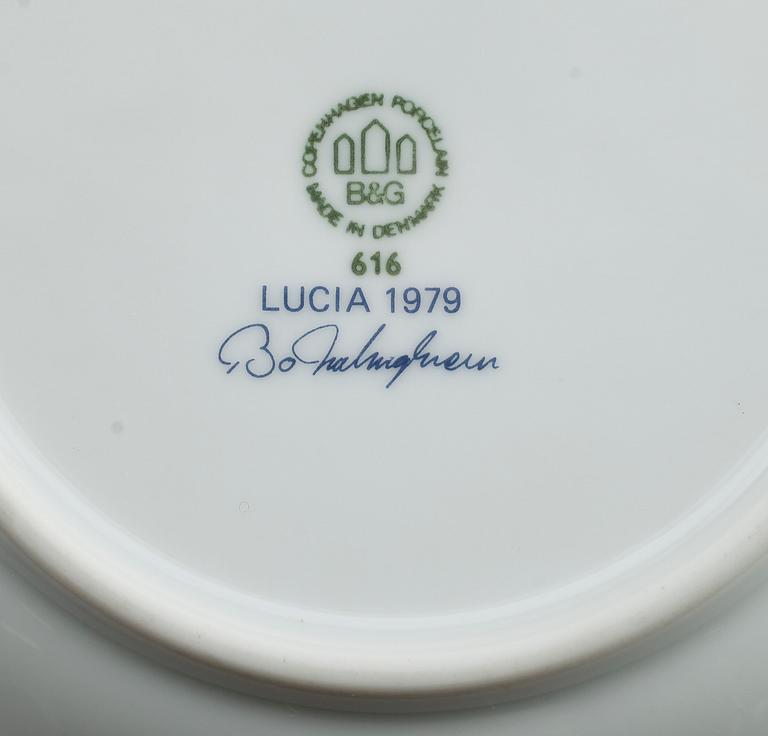 KAFFESERVIS, 34 delar, "Lucia", Bing & Gröndahl, Danmark.