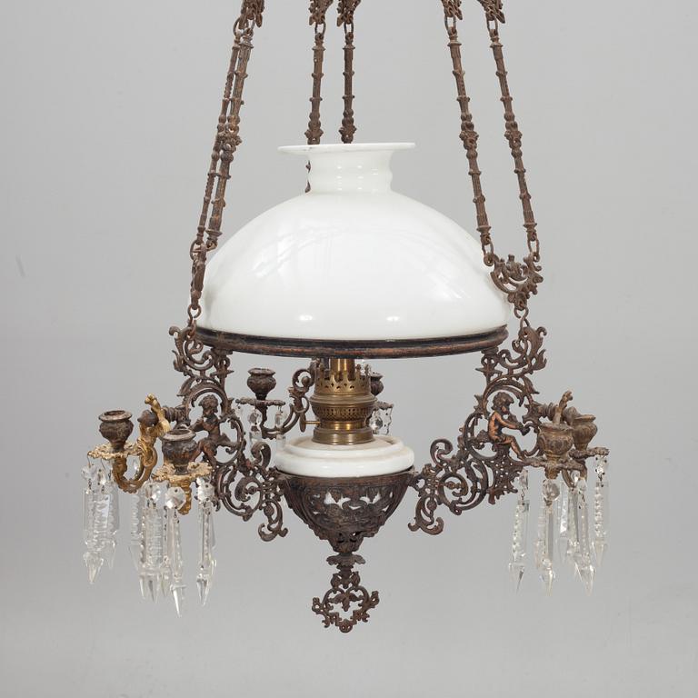 TAKFOTOGENLAMPA, nyrokoko, sekelskiftet 1900.