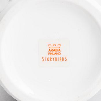 Kati Tuominen-Niittylä, Kaatimia, 2 kpl, "Storybirds" ja 2-osainen tarjoilumalja, "Roma", Arabia.