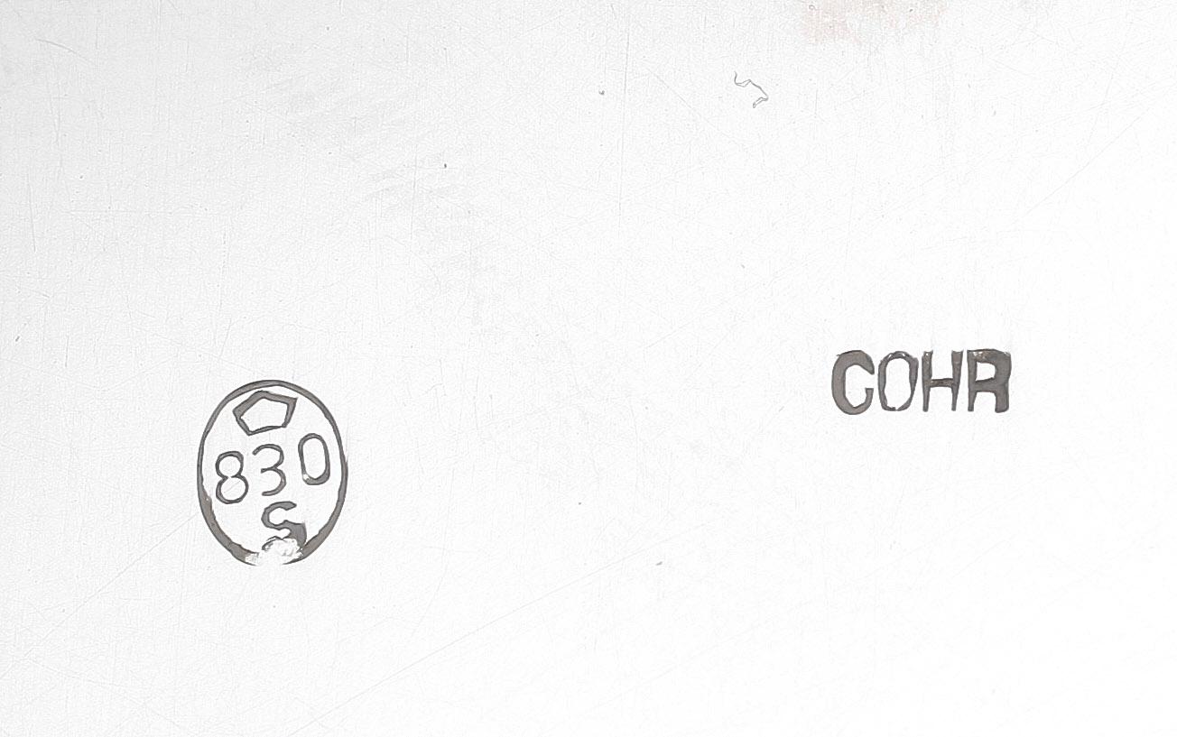 PARTI SILVER, 7 delar, bla Rolf Karlsson och Rey Urban, 1900-tal. Tot vikt ca 900 gram.