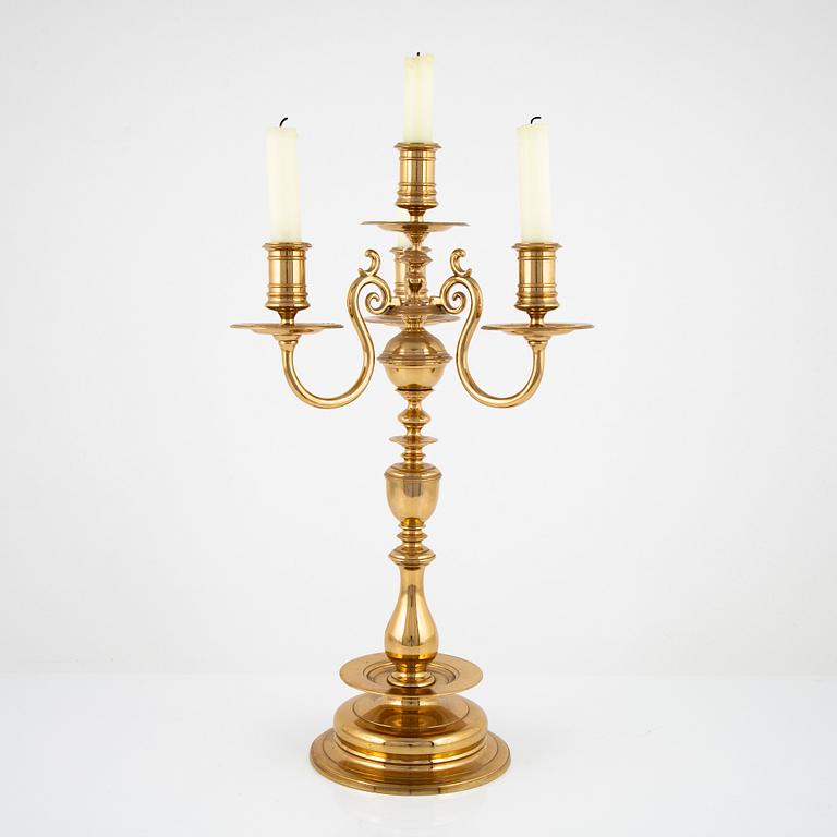 Kandelaber, modell nr 3, Gusums Bruk, 1900-talets första hälft.