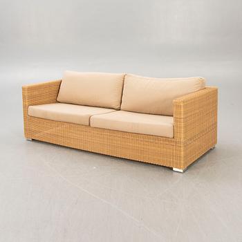 A Chester sofa by Cane Line 21st century artificial cane sofa.