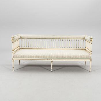 Sofa, Swedish Gustavian style, first half of the 19th century.