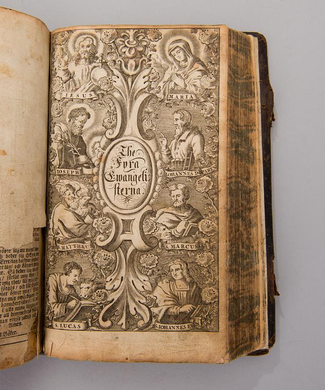 A Swedish bible from 1688, printed in Amsterdam.