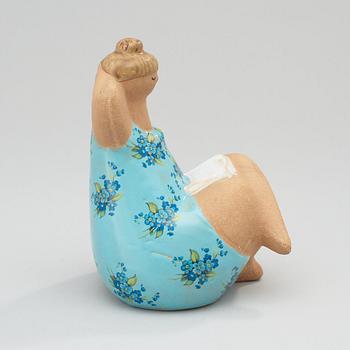 A Lisa Larson stoneware figure, 'Emma', Gustavsberg.