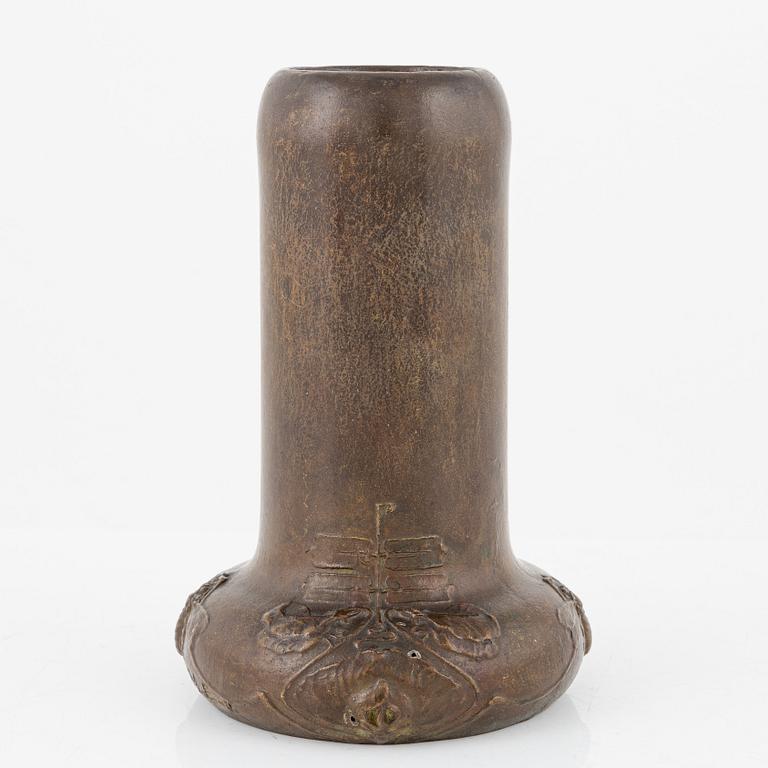 Hugo Elmqvist, an Art Nouveau vase, Stockholm, early 20th Century.