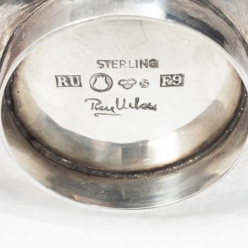 Rey Urban, Ashtray, sterling silver, Stockholm 1956.