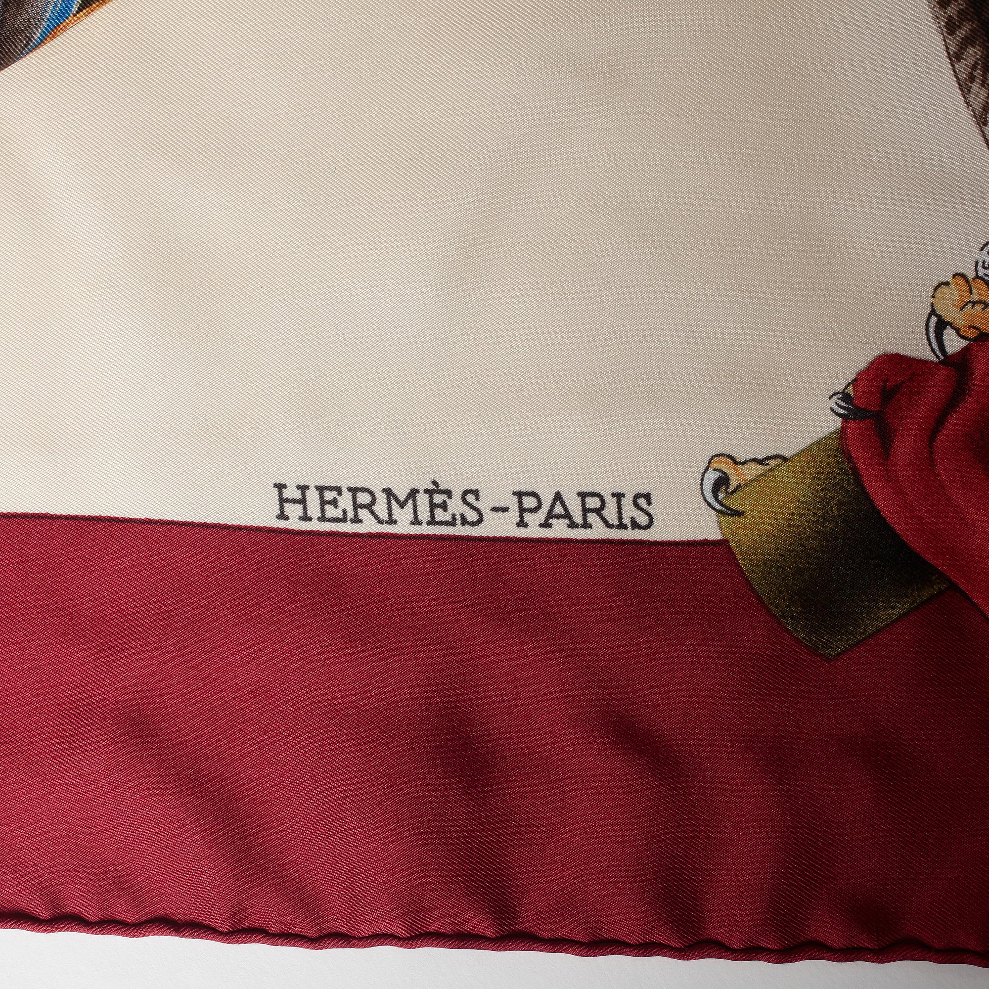 SCARF, "Chasse a Vol", Hermès.