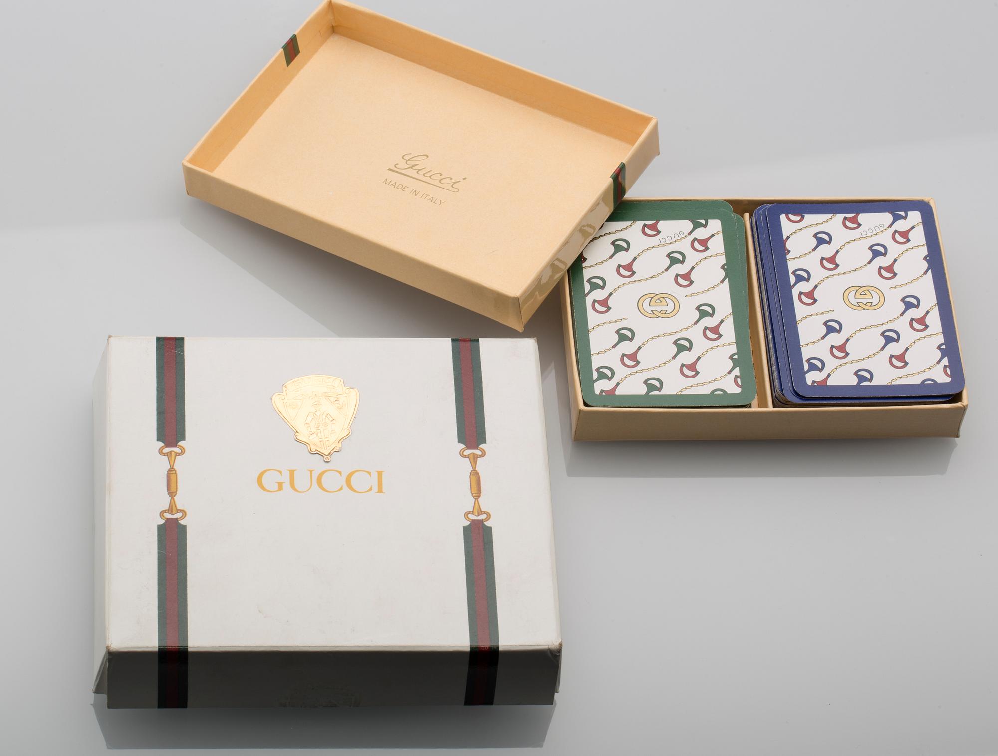KORTLEK, Gucci. 1980-tal.