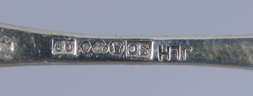 PARTI SILVER, 33 delar, 1900-tal, varierande silverhalt, 638 g.