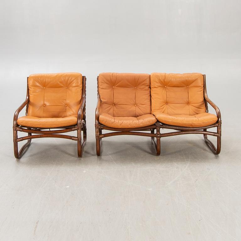 Soffgrupp, 2 delar "BADEN" IKEA, 1978.