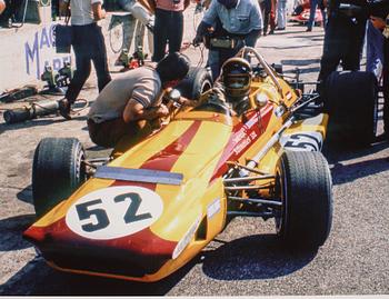 Kenneth Olausson, ”Ronnie Peterson på Monza, 1970”.