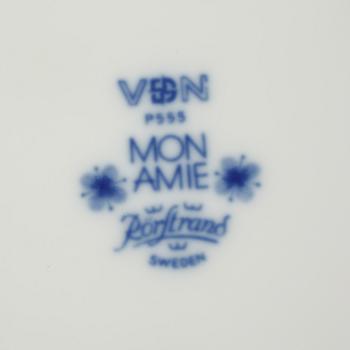 SERVISDELAR, 37 st, porslin, "Mon Amie", Marianne Westman, Rörstrand, 1900-talets andra hälft.