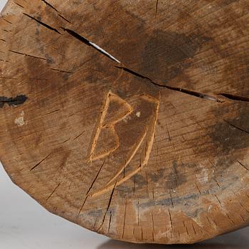 Bengt Jonsson, three sculptures, signed BJ.