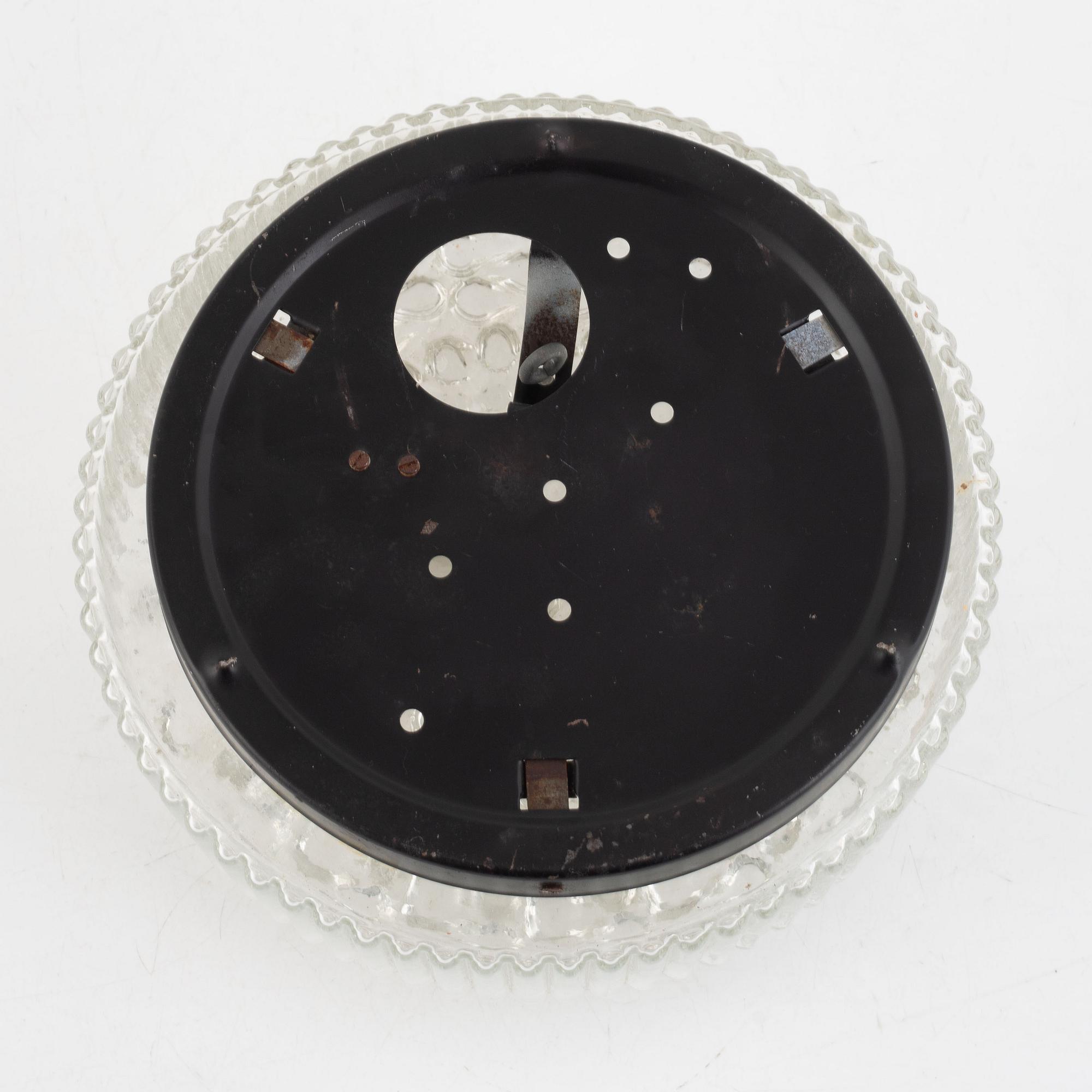 Ceiling lamp, Glashütte Limburg, Germany.