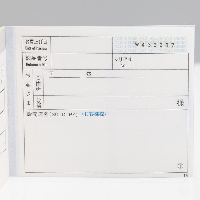 Tag Heuer, armbandsur, 38 mm.