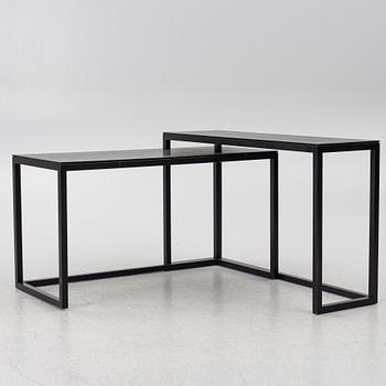 Ulla Christansson, desk and side table, "Trio", Karl Andersson & Söner, Huskvarna.