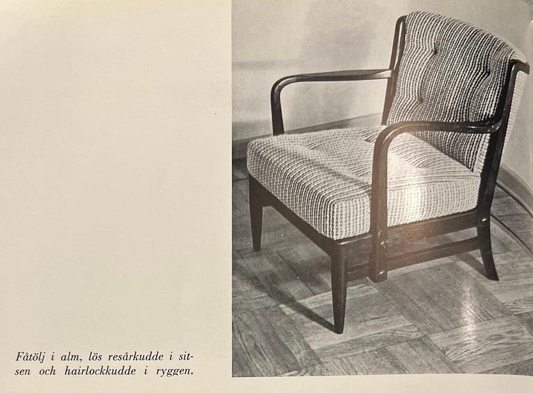 Otto Schulz, soffa, Boet, Göteborg, 1930-tal.