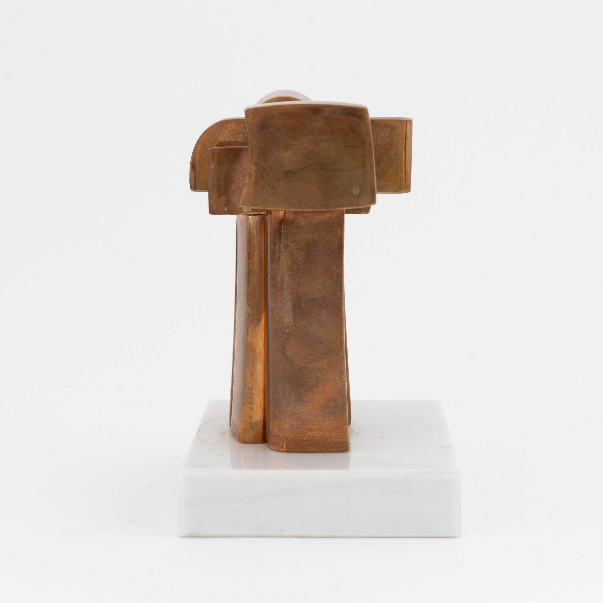 José Luis Sanchez, skulptur, brons, signerad 281/1000.