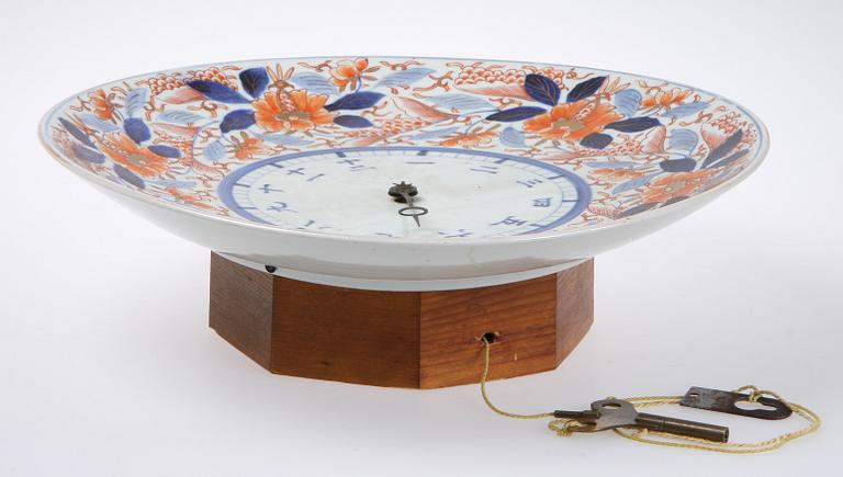 VÄGGUR, porslin, Imari, Japan, tidigt 1900-tal.