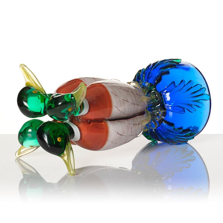 Ernst Billgren, "Väktare", skulptur, Berengo Studio, Murano 2000, ed. 2/6.