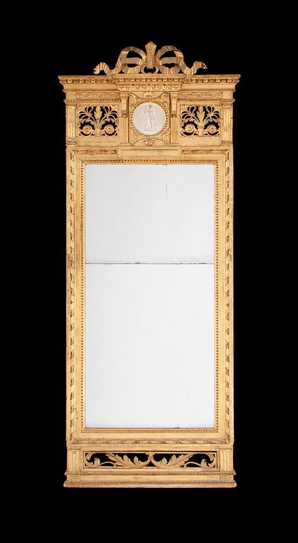SPEGEL. Stockholmsarbete, 1700-talets slut. Gustaviansk.