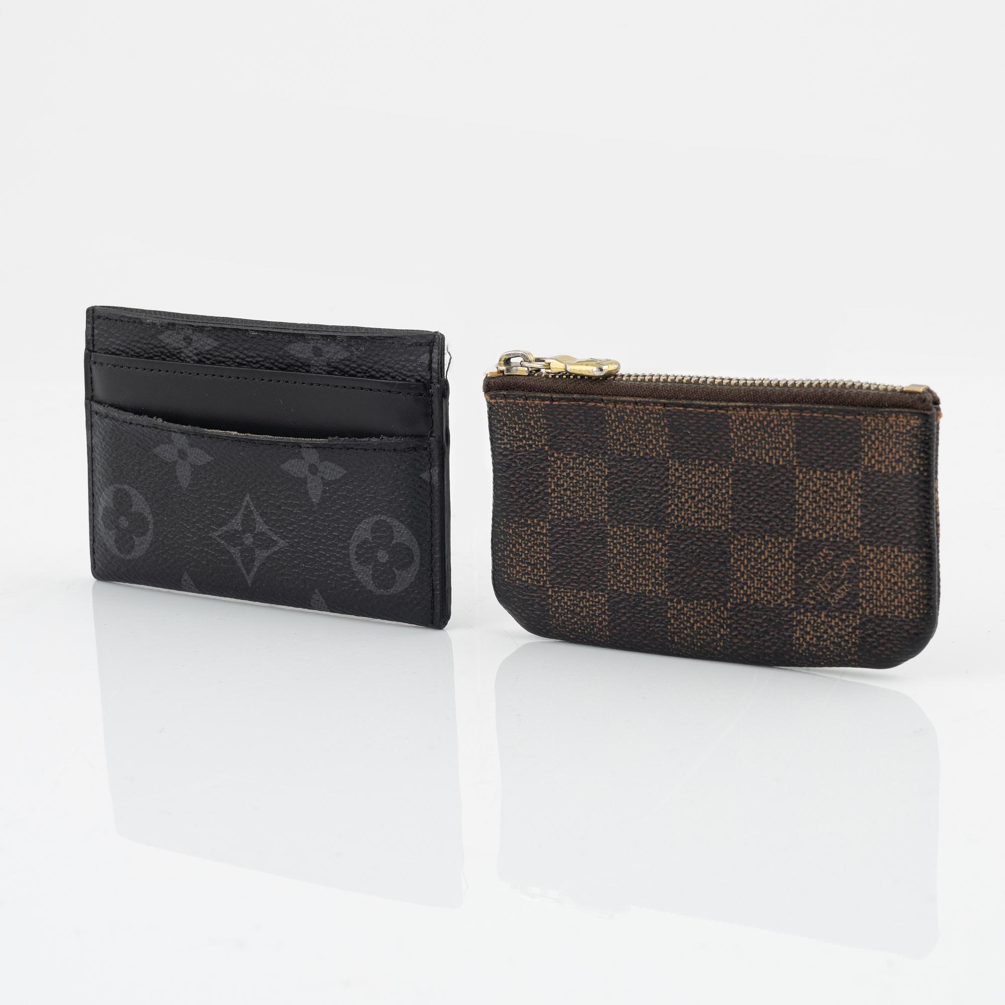 Louis Vuitton, korthållare samt nyckelhållare.