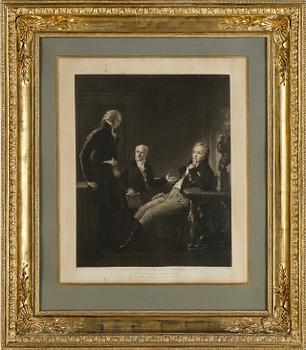 BERTON, efter, gravyr, gravör J. Pichler, 1800-talets första hälft.