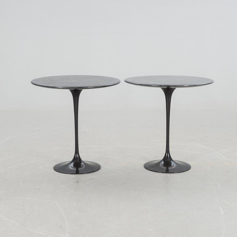 EERO SAARINEN, bord, ett par, "Tulip".