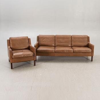 Sofa and armchair, Georg Thams, A / S Vejen Polstermøbelfabrik, Denmark, 1960s.