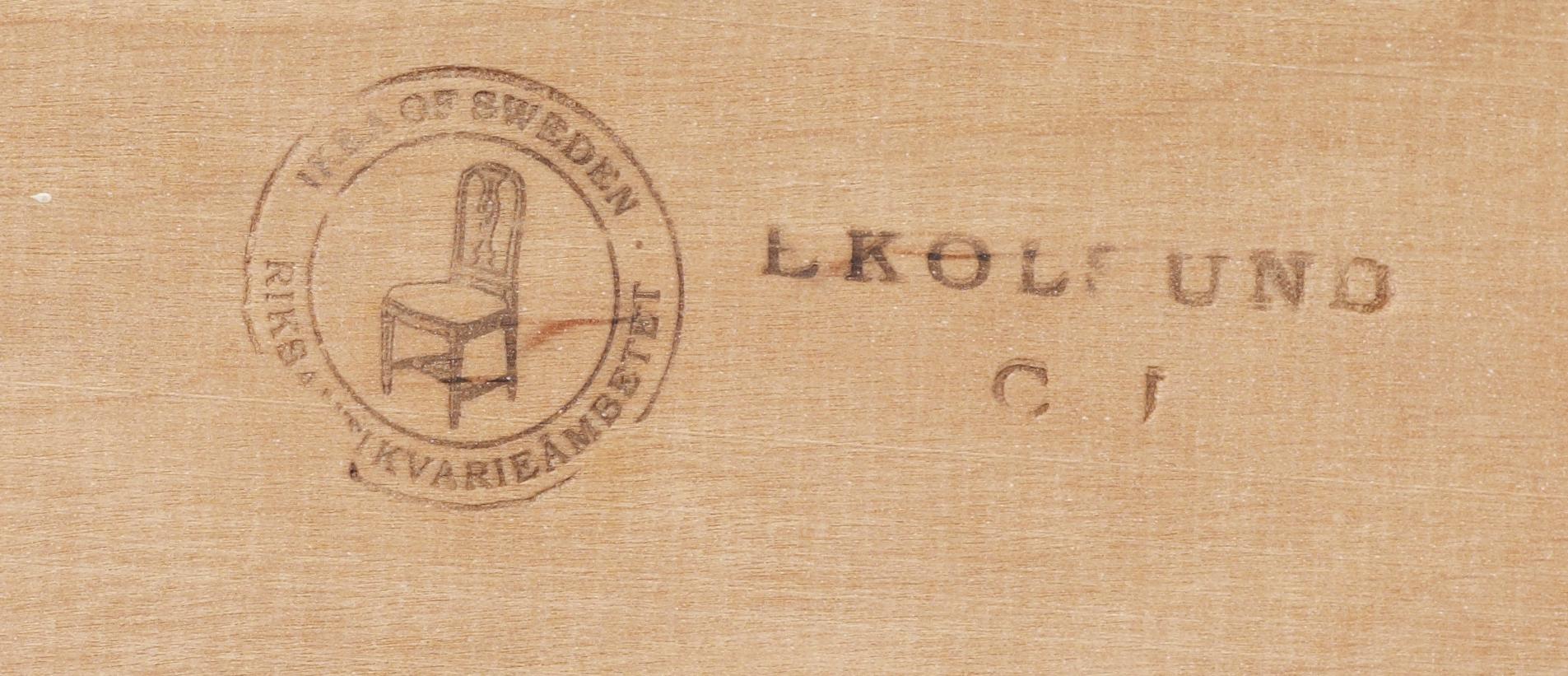 BOKHYLLOR, ett par, "Ekolsund" ur IKEAs 1700-talsserie, 1990-tal.